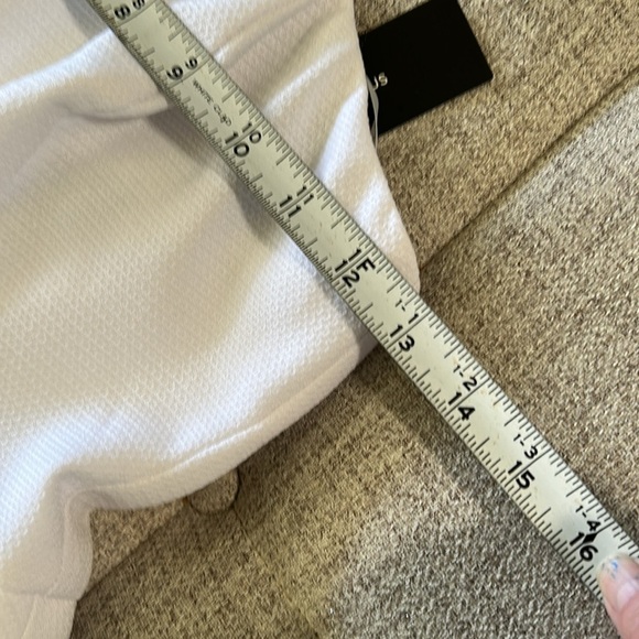 LULUS WHERE ARE YOU WHITE STRAPLESS ROMPER SIZE S - Picture 16 of 16